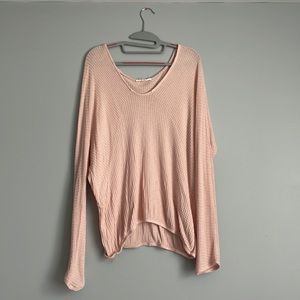Pink Anthropologie top